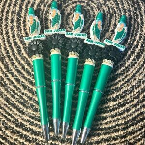 St Jude Beaded Pen